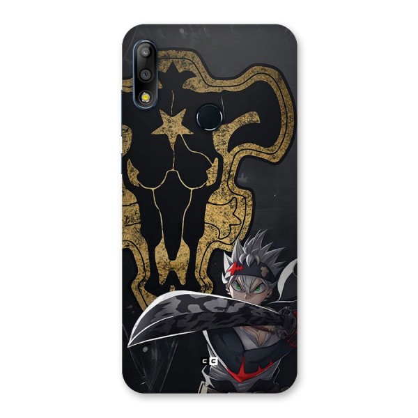 Asta With Black Bulls Back Case for Zenfone Max Pro M2