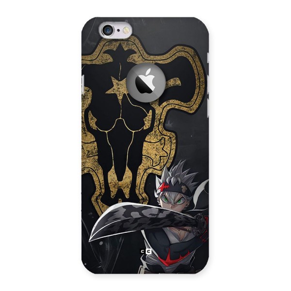 Asta With Black Bulls Back Case for iPhone 6 Logo Cut