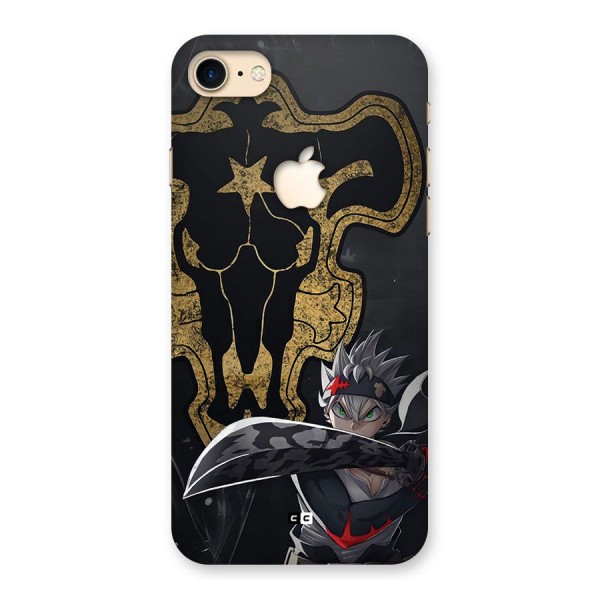 Asta With Black Bulls Back Case for iPhone 7 Apple Cut