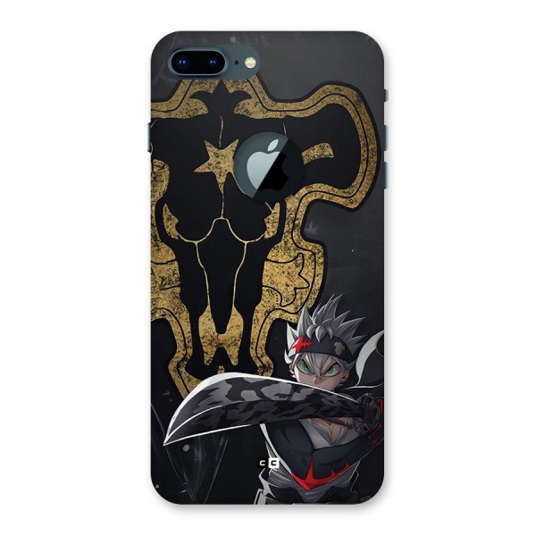 Asta With Black Bulls Back Case for iPhone 7 Plus Logo Cut