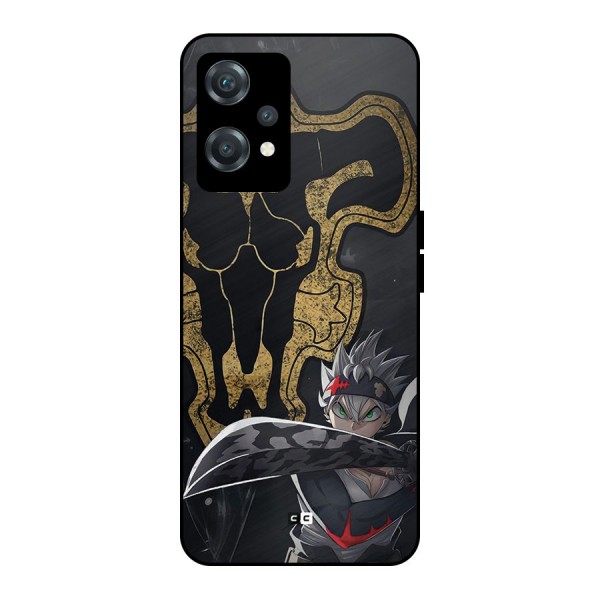 Asta With Black Bulls Metal Back Case for OnePlus Nord CE 2 Lite 5G