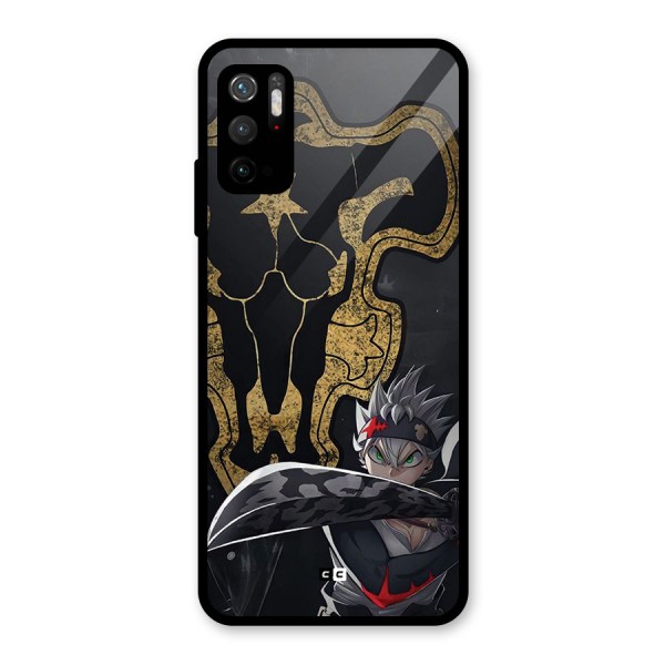 Asta With Black Bulls Metal Back Case for Redmi Note 10T 5G