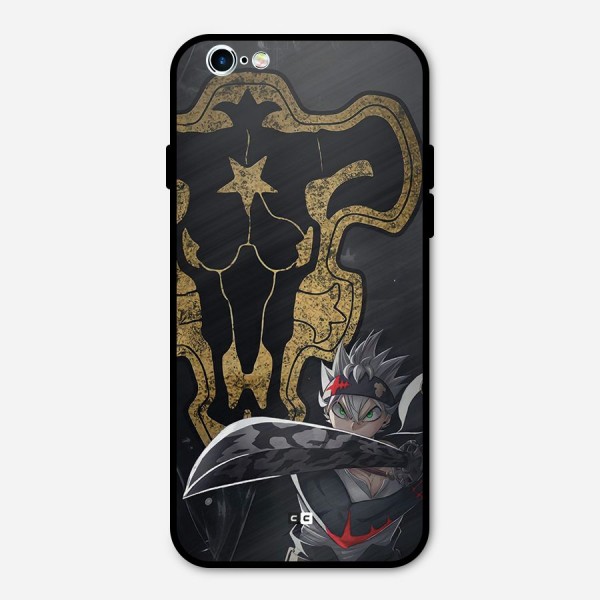 Asta With Black Bulls Metal Back Case for iPhone 6 6s