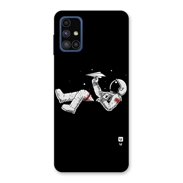 Astronaut Aeroplane Back Case for Galaxy M51