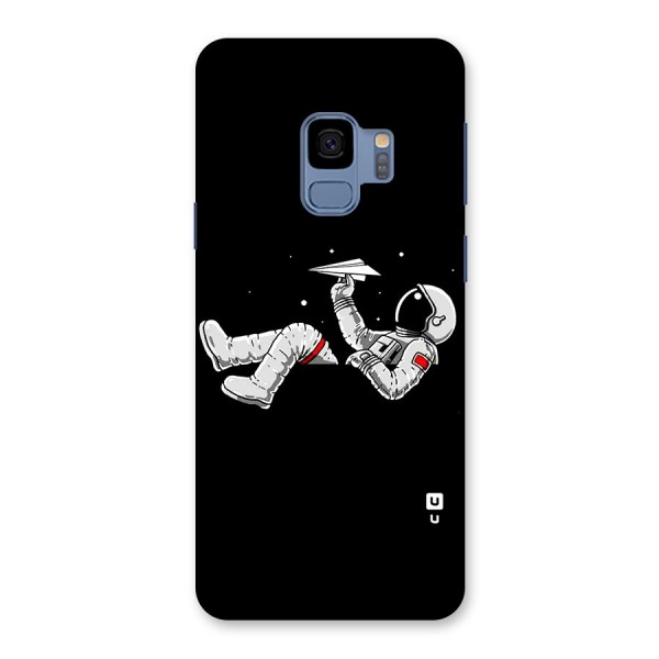 Astronaut Aeroplane Back Case for Galaxy S9