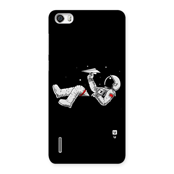 Astronaut Aeroplane Back Case for Honor 6