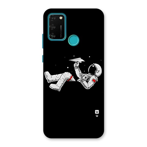 Astronaut Aeroplane Back Case for Honor 9A
