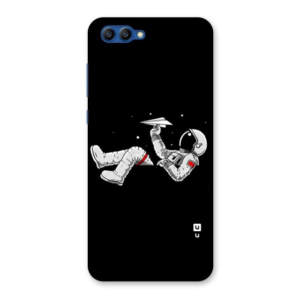 Astronaut Aeroplane Back Case for Honor View 10