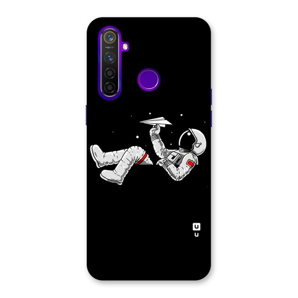 Astronaut Aeroplane Back Case for Realme 5 Pro