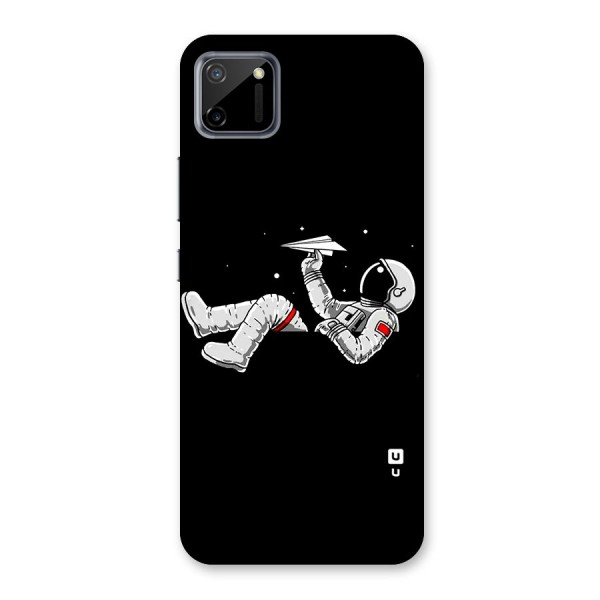 Astronaut Aeroplane Back Case for Realme C11