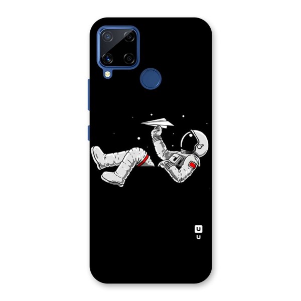 Astronaut Aeroplane Back Case for Realme C12