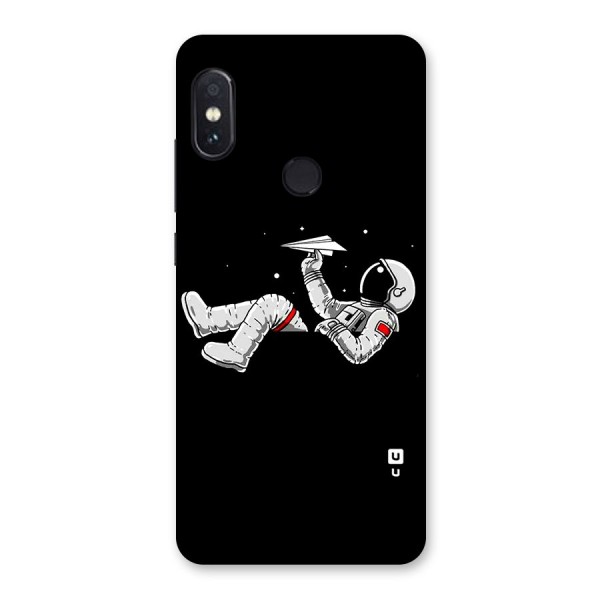 Astronaut Aeroplane Back Case for Redmi Note 5 Pro