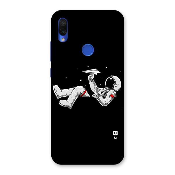 Astronaut Aeroplane Back Case for Redmi Note 7S