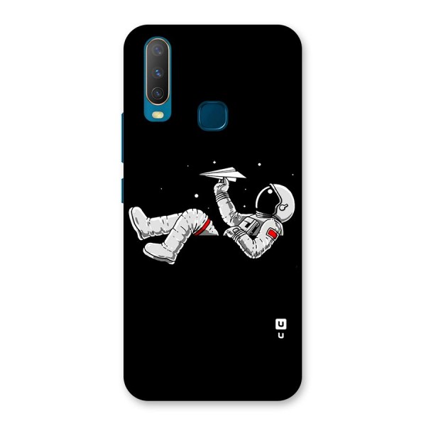 Astronaut Aeroplane Back Case for Vivo Y17