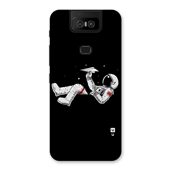 Astronaut Aeroplane Back Case for Zenfone 6z