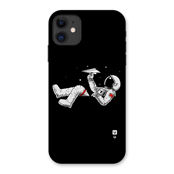 Astronaut Aeroplane Back Case for iPhone 11