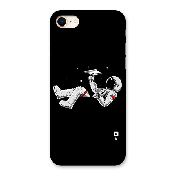 Astronaut Aeroplane Back Case for iPhone 8