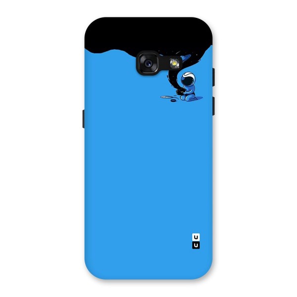 Astronaut Creativity Paint Sky Back Case for Galaxy A3 (2017)
