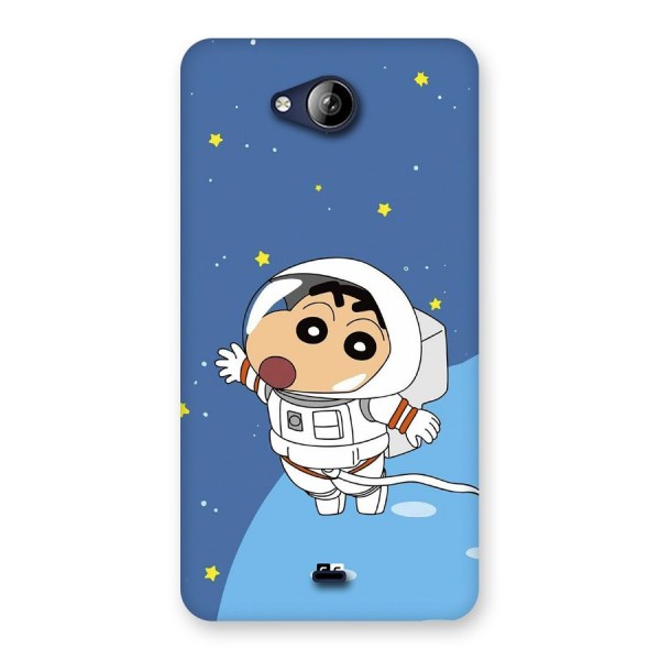 Astronaut Shinchan Back Case for Canvas Play Q355