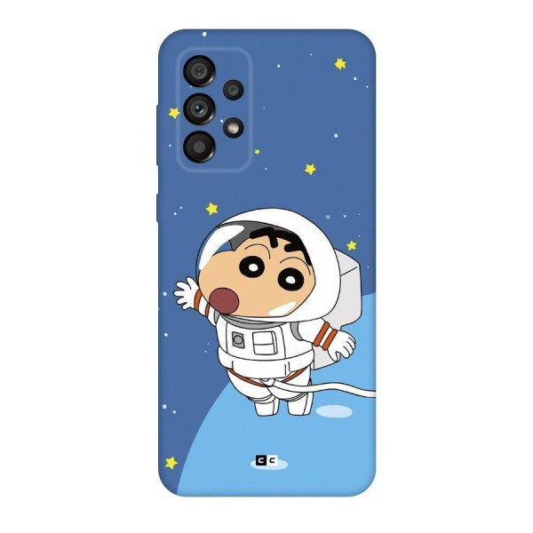 Astronaut Shinchan Back Case for Galaxy A73 5G