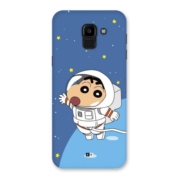 Astronaut Shinchan Back Case for Galaxy J6