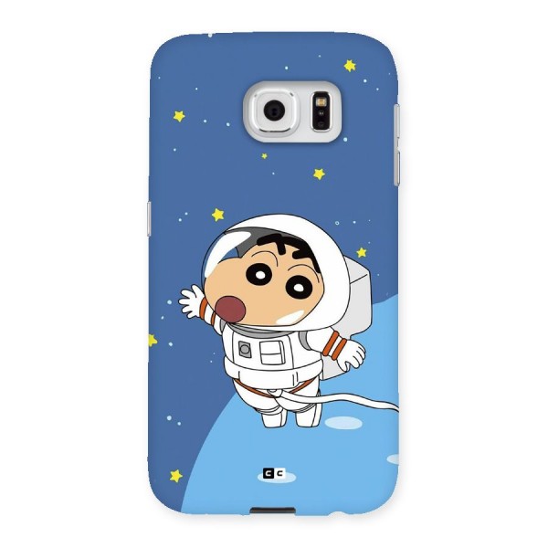 Astronaut Shinchan Back Case for Galaxy S6