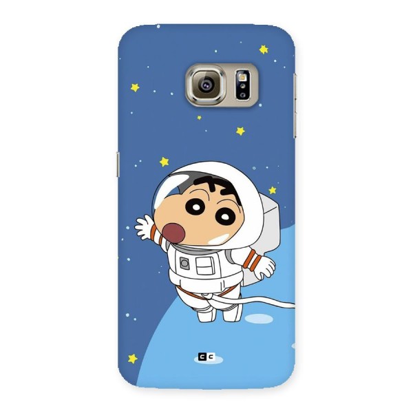 Astronaut Shinchan Back Case for Galaxy S6 edge