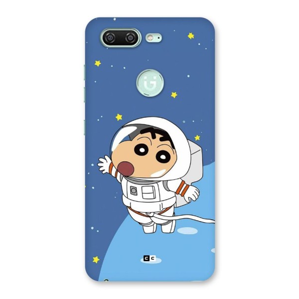 Astronaut Shinchan Back Case for Gionee S10