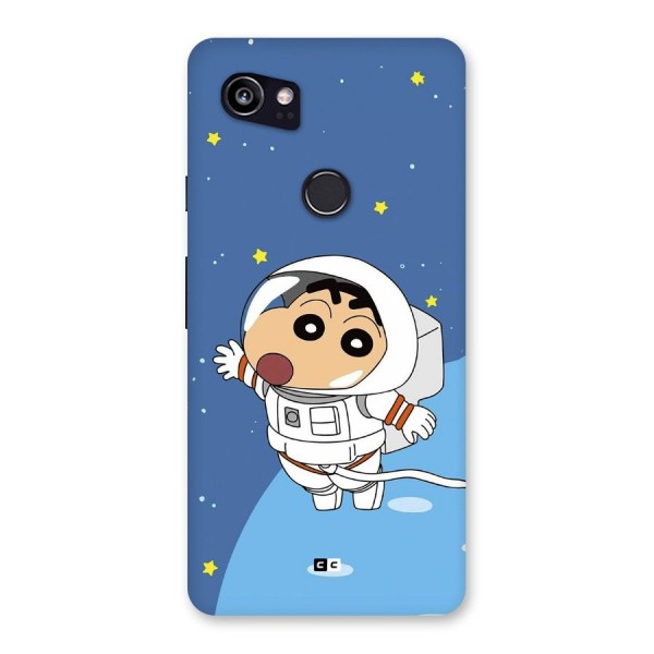 Astronaut Shinchan Back Case for Google Pixel 2 XL