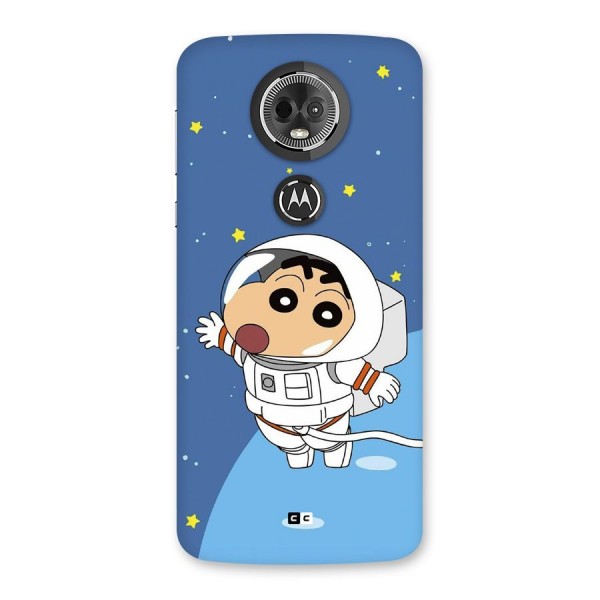 Astronaut Shinchan Back Case for Moto E5 Plus