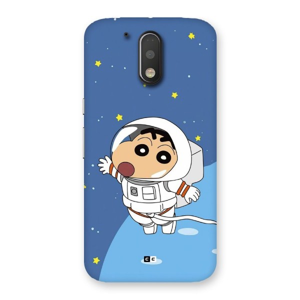 Astronaut Shinchan Back Case for Moto G4 Plus