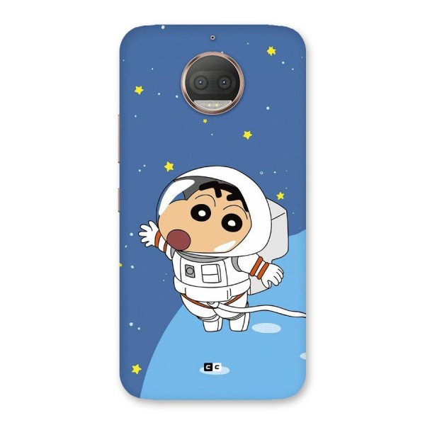 Astronaut Shinchan Back Case for Moto G5s Plus