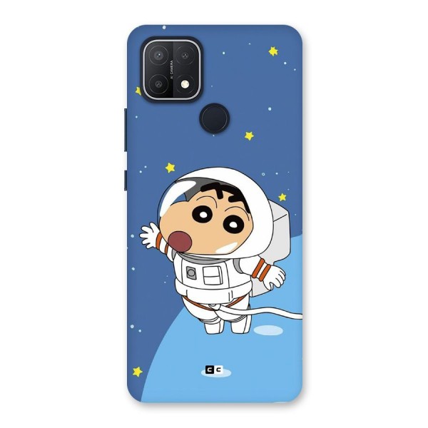 Astronaut Shinchan Back Case for Oppo A15s