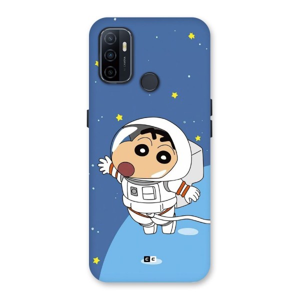 Astronaut Shinchan Back Case for Oppo A32