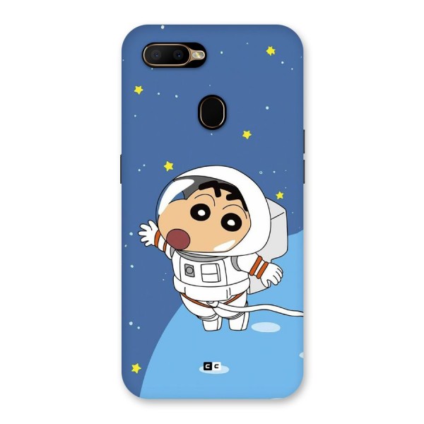 Astronaut Shinchan Back Case for Oppo A5s
