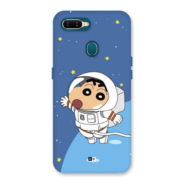 Astronaut Shinchan Back Case for Oppo A7