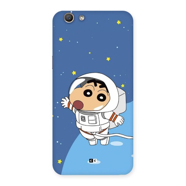 Astronaut Shinchan Back Case for Oppo F1s