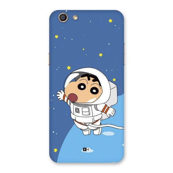 Astronaut Shinchan Back Case for Oppo F3