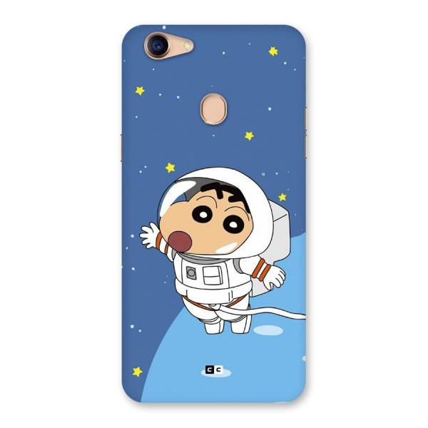 Astronaut Shinchan Back Case for Oppo F5 Youth