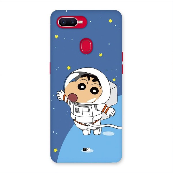 Astronaut Shinchan Back Case for Oppo F9 Pro