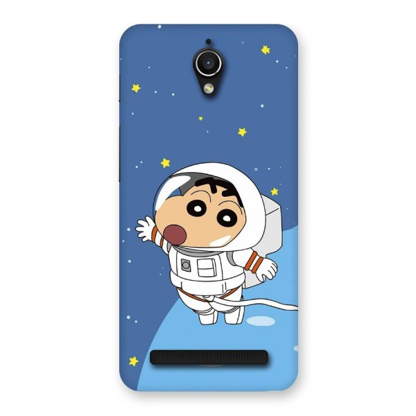 Astronaut Shinchan Back Case for Zenfone Go
