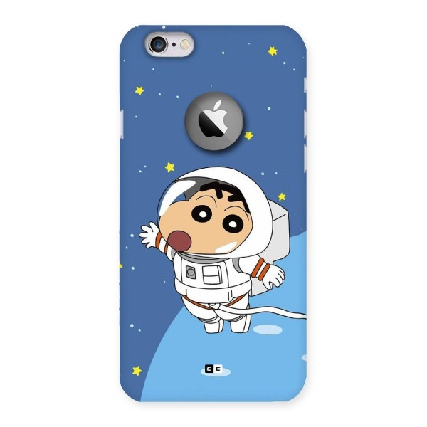 Astronaut Shinchan Back Case for iPhone 6 Logo Cut