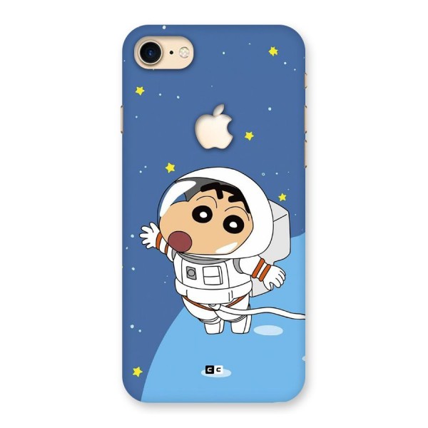 Astronaut Shinchan Back Case for iPhone 7 Apple Cut