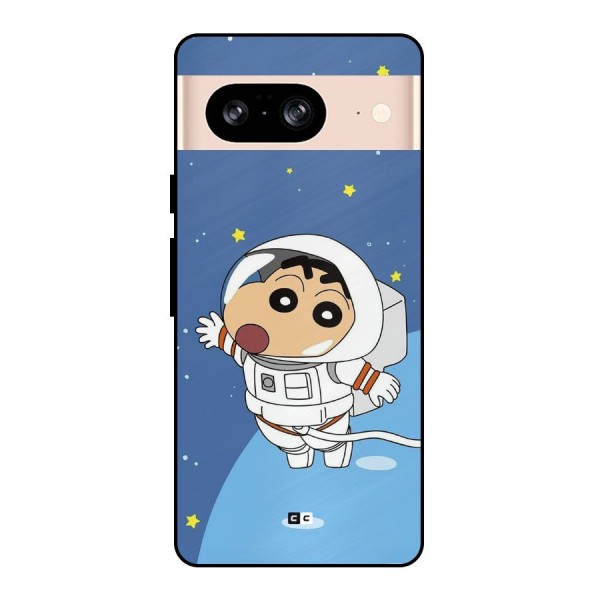 Astronaut Shinchan Metal Back Case for Google Pixel 8