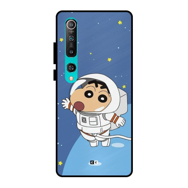 Astronaut Shinchan Metal Back Case for Mi 10