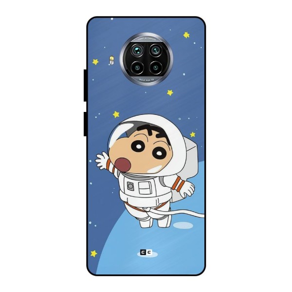 Astronaut Shinchan Metal Back Case for Mi 10i