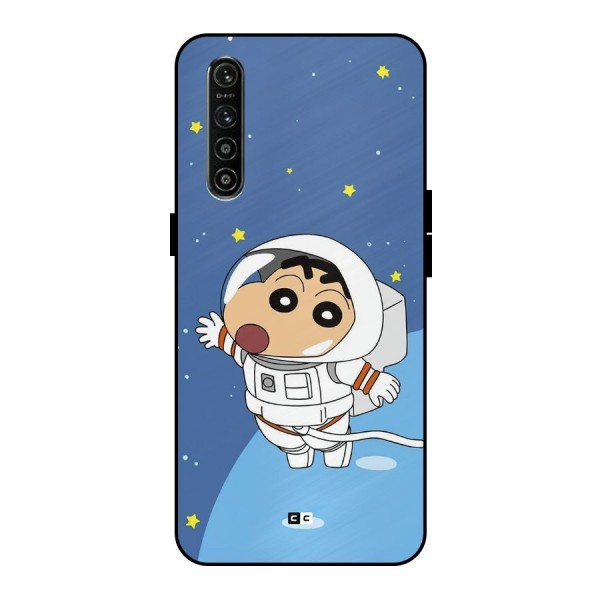 Astronaut Shinchan Metal Back Case for Realme XT