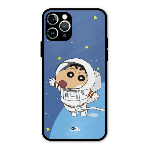 Astronaut Shinchan Metal Back Case for iPhone 11 Pro Max