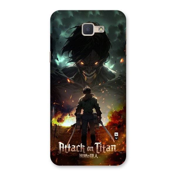 Atack On Titan Back Case for Galaxy J5 Prime