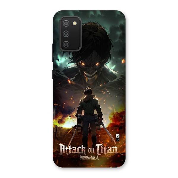 Atack On Titan Back Case for Galaxy M02s